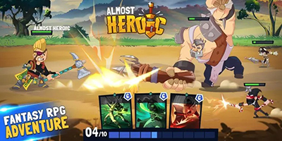 Almost Heroic – Fantasy RPG game nhập vai chiến thuật dùng thẻ bài mới lạ