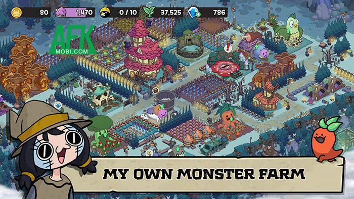 Xây dựng trang trại quái vật để trả thù con người trong Anna’s Monster Farm: BEGINS 0