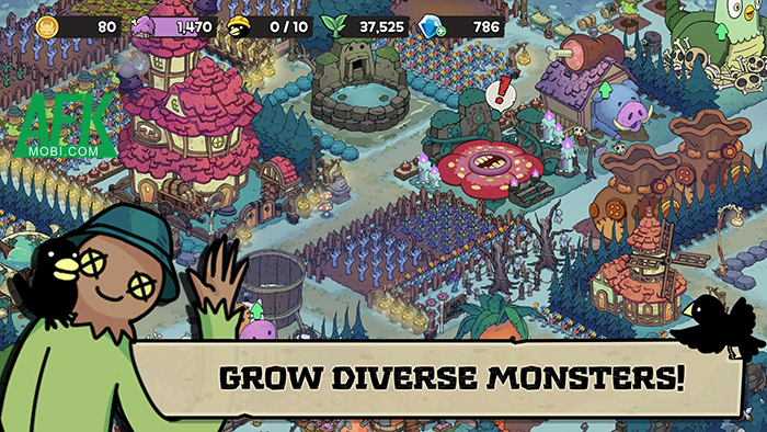 Xây dựng trang trại quái vật để trả thù con người trong Anna’s Monster Farm: BEGINS 1