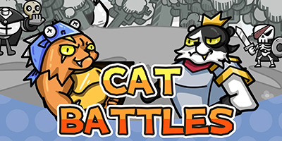 Cat Battles: Mini RPG game idle đưa bạn nhập vai chiến binh mèo dũng cảm