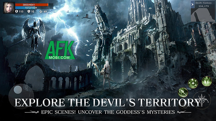 Devil Athena: Dark Olympus game MMORPG hấp dẫn với chủ đề thần thoại đen tối