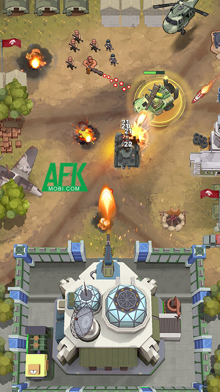 Jackal Shooter: Army Tank game điều khiển xe tăng bắn súng đậm chất cổ điển 0