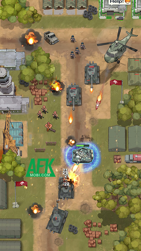 Jackal Shooter: Army Tank game điều khiển xe tăng bắn súng đậm chất cổ điển 1