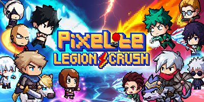 Tập hợp quân đoàn anh hùng của bạn bằng máy arcade trong Pixelite Legion Crush