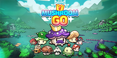Mushroom Go mời bạn cùng các chiến binh nấm phiêu lưu chiến đấu với quái vật