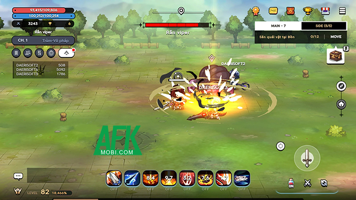 Khám phá thế giới MMORPG 2D trong game 25 Magic Knight Lane Afkmobi-25magicknightlane-3