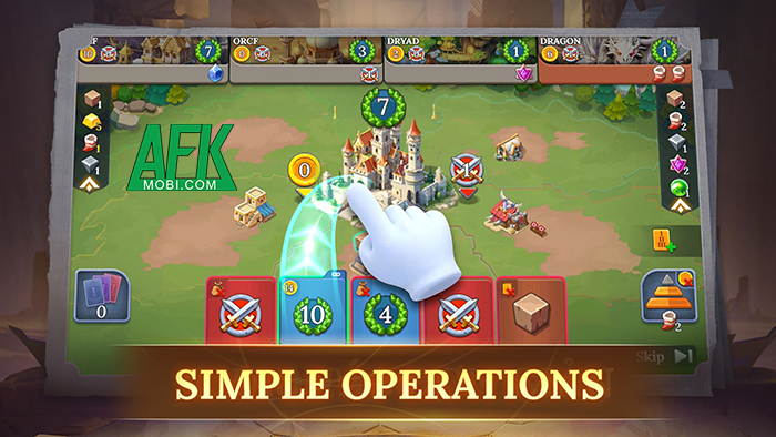 7 Empires: Paths of Glory cho các game thủ so tài trong việc thống nhất 7 đế chế hỗn loạn Afkmobi-7empires-1