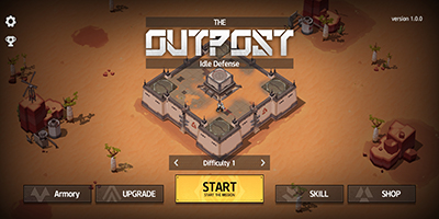 Chinh phục hành tinh sa mạc trong game phòng thủ The Outpost: Idle Defense