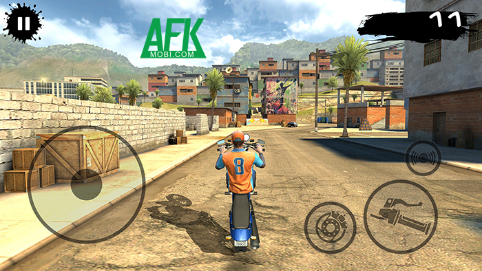 Tự do lái xe mô tô và thực hiện các động tác mạo hiểm trong Bike games Afkmobi-bikegames-1