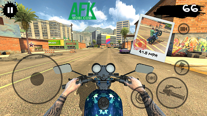 Tự do lái xe mô tô và thực hiện các động tác mạo hiểm trong Bike games Afkmobi-bikegames-3