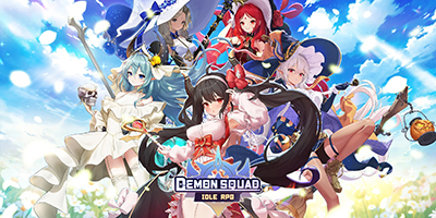 Tập hợp đội chiến binh quỷ của mình trong game Demon Squad: Idle RPG