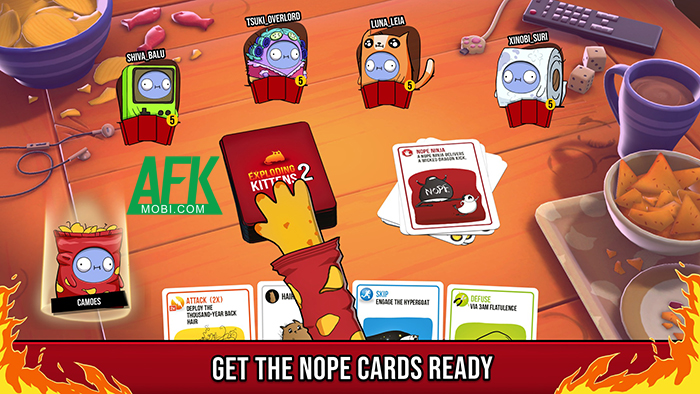 Exploding Kittens 2 mở đăng ký trước và sẽ chính thức phát hành vào ngày 12/08 tới 3