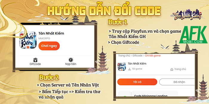 Tổng hợp gift code game Tân Nhất Kiếm Giang Hồ mới nhất trong tháng Afkmobi-giftcodetangnhatkiemgiangho-1