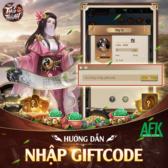 thành - Tổng hợp gift code game Thủ Thành Tam Quốc mới nhất trong tháng Afkmobi-giftcodethuthanhtamquoc-1