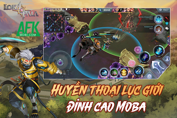 huyễn - Lokapala – Huyền thoại lục giới game MOBA mới rục rịch ra mắt tại thị trường Việt Nam Afkmobi-lokapala-1