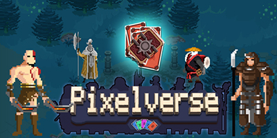 Pixelverse game chiến thuật đấu thẻ bài kết hợp yếu tố roguelike