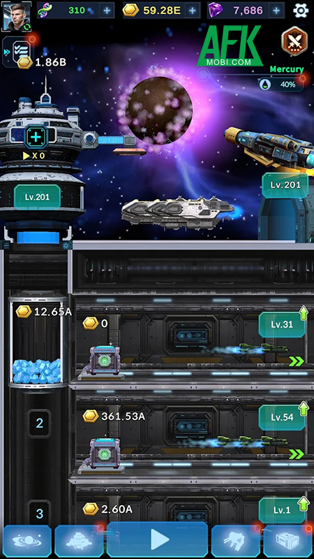 tinh - Khai khoáng các hành tinh và làm sạch thiên hà trong game Space Miner: Galaxy Tycoon Afkmobi-spaceminer-4