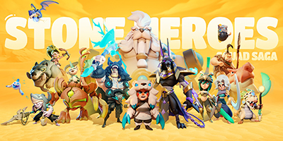 Bắt đầu hành trình chinh phục thế giới tiền sử trong game Stone Heroes: Squad Saga