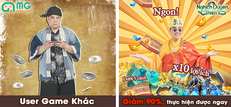 thiên - Vui hè cực đã cùng siêu phẩm game nhập vai Nghịch Duyên Thiên Ý – Siêu Sale 90% Trọn Đời Afkmobi_nghich_duyen_thien_y_uu_dai_tron_doi_hu_cuc_nong_anh_3