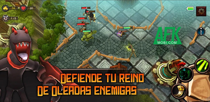 Guardians Keep - Tower Defense game phòng thủ tháp với phong cách đồ họa của Warcraft III 0