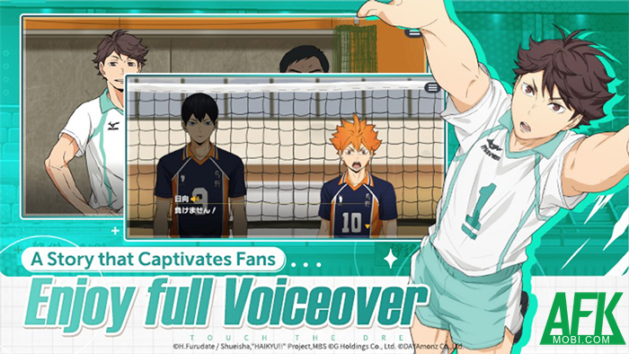 Haikyu Touch The Dream game thể thao lấy chủ đề từ Vua Bóng Chuyền Haikyu 1