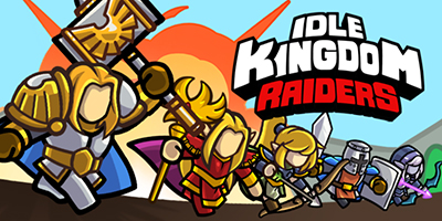 Triệu tập đội anh hùng của bạn để càn quét bọn kẻ thù trong game nhàn rỗi Idle Kingdom Raiders