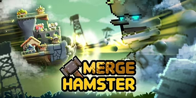 Merge Hamster đưa người chơi cùng các chú hamster chiến đấu giành lại khu rừng