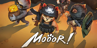 Mooor game hành động bắn súng PvP với tạo hình nhân vật là mèo