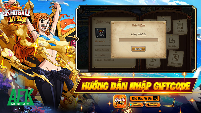 game - code dùng chung khác của game OP 3D: Kho Báu Vĩ Đại Afkmobi-op3d-1