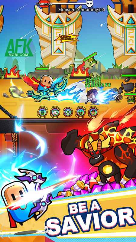 game - game mới Sausage Knight: Idle RPG Afkmobi-sausageknightidlerpg-1