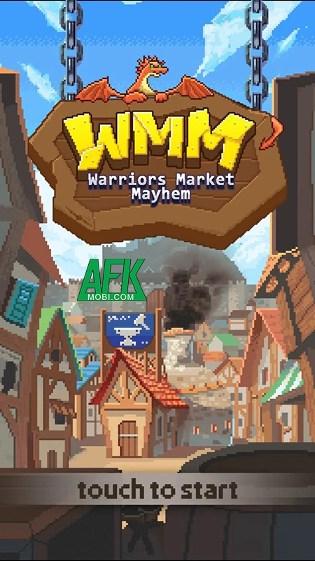 Warriors' Market Mayhem game mô phỏng quản lý và phát triển tiệm rèn trang bị 0