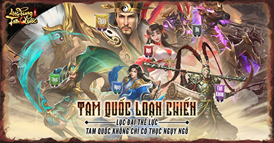 Lục Tung Tam Quốc - Vplay quy tụ dàn anh hùng xuyên không gian, thời gian