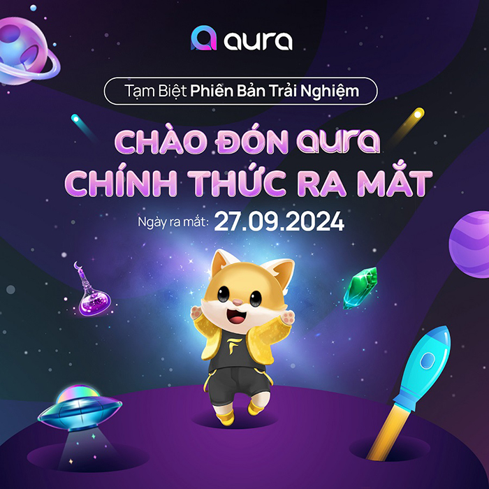 Chính thức ra mắt mạng xã hội tương tác trực tuyến aura 0