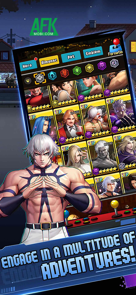 Fighting Force: Street Brawl game đấu tướng rảnh tay lấy chủ đề The King of Fighters 4