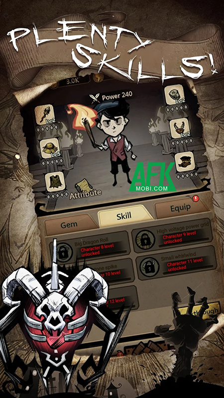 Wasteland: Dark Rush game phòng thủ lấy cảm hứng từ trò chơi Don't Starve 2