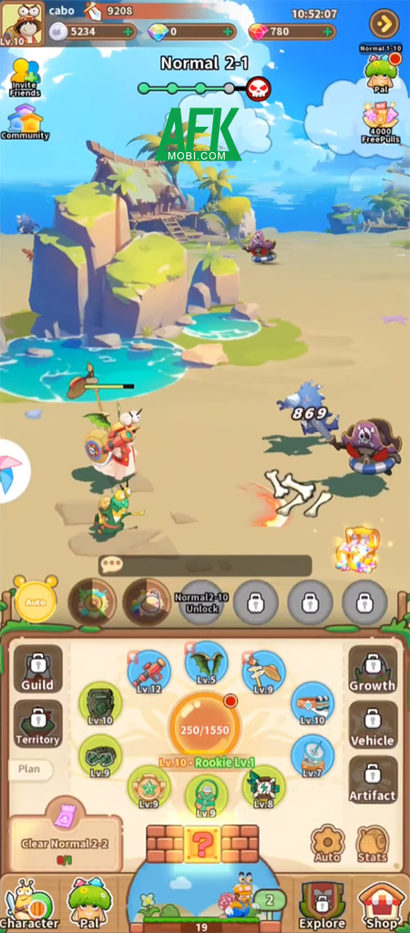 Cứu lấy thế giới kỳ ảo của Ốc sên cùng anh hùng Ốc sên với game Attack On Snail Afkmobi-attackonsnail-4