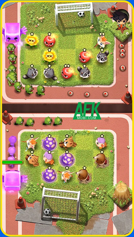 Friends Match: Tower Defense cho bạn sử dụng các người bạn ngộ nghĩnh để so tài phòng thủ 1