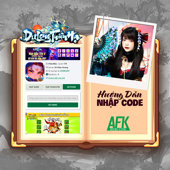 Tổng hợp gift code game Du Long Thiên Hạ mới nhất trong tháng Afkmobi-giftcodedulongthienha-1