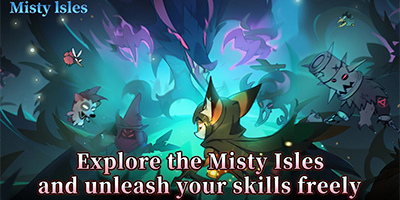 Bắt đầu hành trình xuyên qua sương mù trong game hành động đơn giản Misty Isles