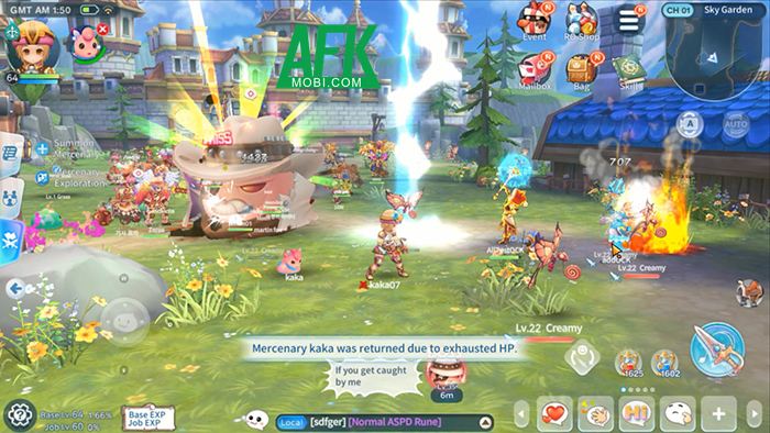 Ragnarok V: Returns đưa các game thủ tiếp tục cuộc hành trình của loạt game Ragnarok 0