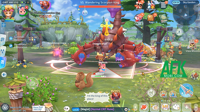 Ragnarok V: Returns đưa các game thủ tiếp tục cuộc hành trình của loạt game Ragnarok 1