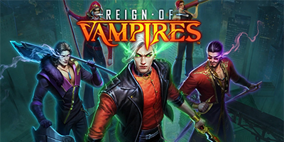 Xây dựng đế chế ma cà rồng của bạn trong một thế giới đen tới với Reign of Vampires