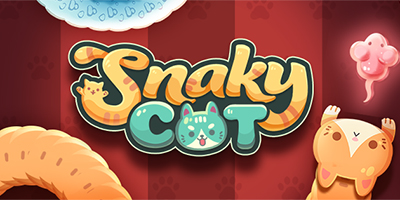 Snaky Cat game sinh tồn trực tuyến đơn giản lấy chủ đề về loài mèo