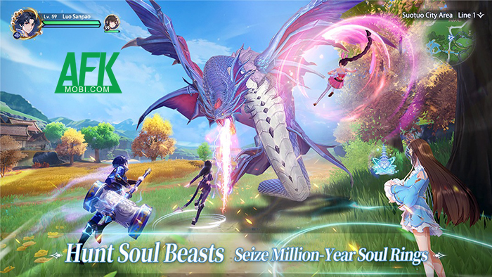 Tải game Soul Land: New World cho  Android , APK , IOS Afkmobi-soullandnewworld-4