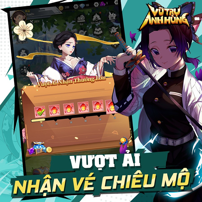 Vũ Trụ Anh Hùng Gzone mang cả thế giới anime đỉnh cao đến chiếc điện thoại của bạn 1