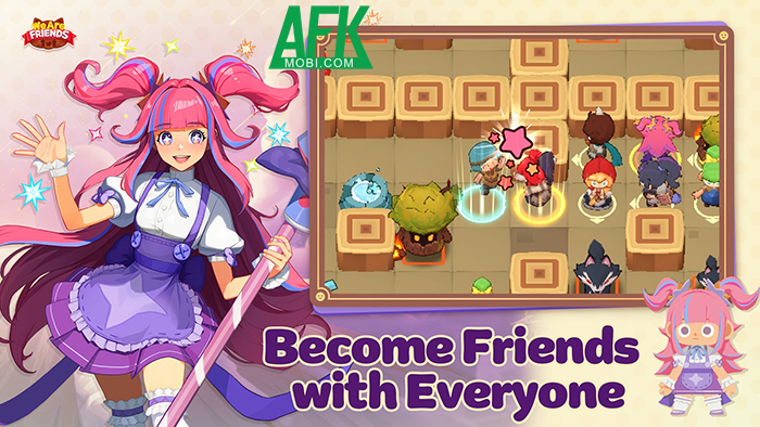 We Are Friends: Puzzle RPG với lối chơi độc đáo được lấy cảm hứng từ game Rắn săn mồi cổ điển 2