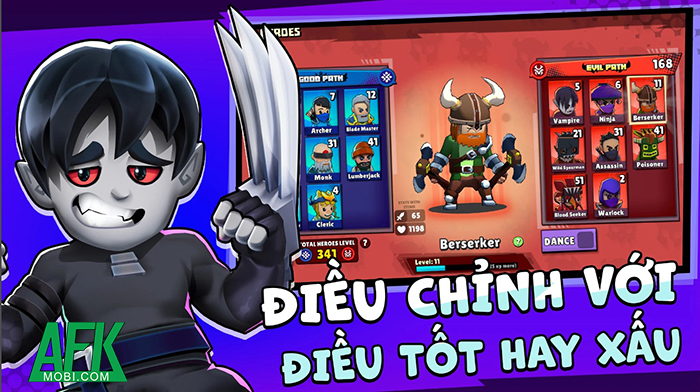 Clash of Destiny: Good vs Evil có gì hấp dẫn người chơi? Afkmobi_Clash_of_Destiny_Good_vs_Evil_gameplay_anh_1