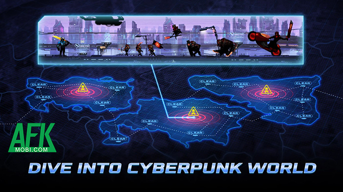 quân - Cyber War: Idle RPG Games cho phép người chơi xây dựng đội quân cơ giáp đầy thiện chiến Afkmobi_Cyber_War_Idle_RPG_Games_gameplay_anh_3