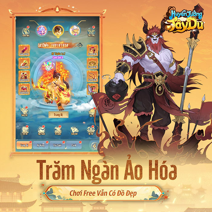 Huyễn Tưởng Tây Du cho game thủ đại náo Tam Giới tìm lại Chân Kinh 2