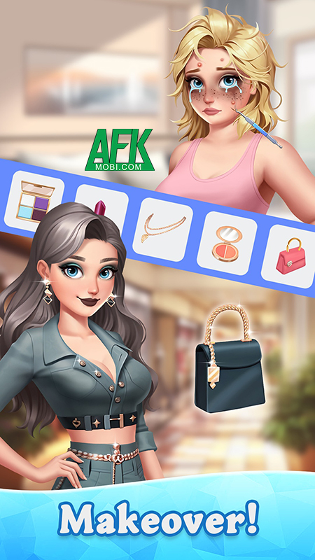 Beauty Tiles: Story & Makeover game giải đố đưa bạn trợ giúp người mẹ Clara và cô bé Amy 2